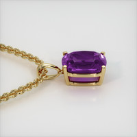4.77 Ct. Gemstone Pendant, 14K Yellow Gold 3
