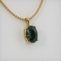 2.32 Ct. Gemstone Pendant, 14K Yellow Gold 2