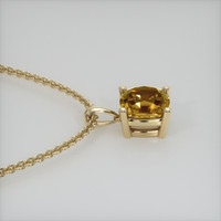 1.61 Ct. Gemstone Pendant, 18K Yellow Gold 3