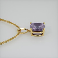 1.52 Ct. Gemstone Pendant, 18K Yellow Gold 3