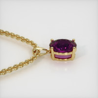 4.27 Ct. Gemstone Pendant, 18K Yellow Gold 3