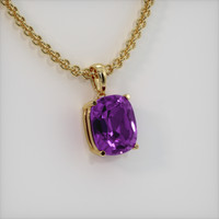 4.77 Ct. Gemstone Pendant, 18K Yellow Gold 2