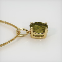 1.69 Ct. Gemstone Pendant, 18K Yellow Gold 3