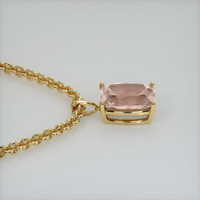 4.88 Ct. Gemstone Pendant, 18K Yellow Gold 3