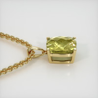 4.55 Ct. Gemstone Pendant, 18K Yellow Gold 3