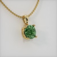 1.56 Ct. Gemstone Pendant, 18K Yellow Gold 2