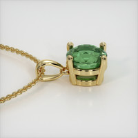 1.56 Ct. Gemstone Pendant, 18K Yellow Gold 3