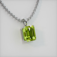 8.44 Ct. Gemstone Pendant, Platinum 950 2