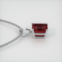 1.71 Ct. Gemstone Pendant, Platinum 950 3