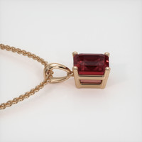 1.71 Ct. Gemstone Pendant, 14K Rose Gold 3