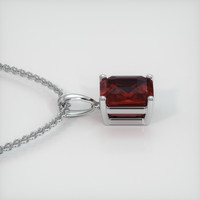 1.52 Ct. Gemstone Pendant, 14K White Gold 3