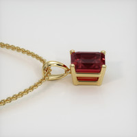 1.71 Ct. Gemstone Pendant, 14K Yellow Gold 3