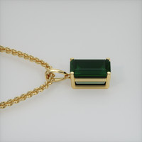 3.17 Ct. Gemstone Pendant, 14K Yellow Gold 3