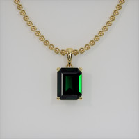 2.04 Ct. Gemstone Pendant, 18K Yellow Gold 1