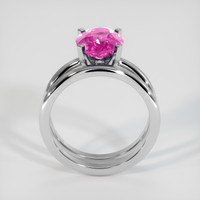 2.68 Ct. Sapphire Ring, 14K White Gold 3