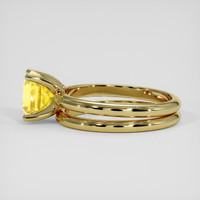 2.04 Ct. Yellow Sapphire Ring, 14K Yellow Gold 4