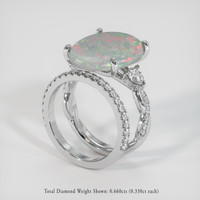 6.56 Ct. Gemstone Ring, Platinum 950 2