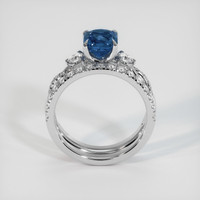 1.73 Ct. Gemstone Ring, Platinum 950 3
