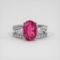 3.03 Ct. Gemstone Ring, Platinum 950 1