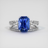 6.23 Ct. Sapphire Ring, Platinum 950 1