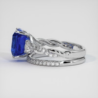 6.23 Ct. Sapphire Ring, Platinum 950 4