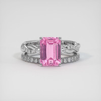 3.03 Ct. Sapphire Ring, Platinum 950 1
