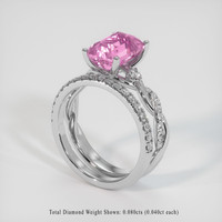3.03 Ct. Sapphire Ring, Platinum 950 2