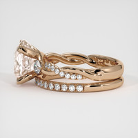 4.36 Ct. Gemstone Ring, 14K Rose Gold 4