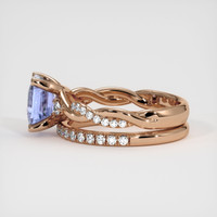 2.51 Ct. Sapphire Ring, 14K Rose Gold 4