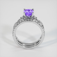 1.80 Ct. Gemstone Ring, 14K White Gold 3
