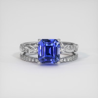 5.07 Ct. Sapphire Ring, 14K White Gold 1