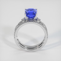 5.07 Ct. Sapphire Ring, 18K White Gold 3