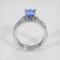 1.94 Ct. Blue Sapphire Ring, 18K White Gold 3