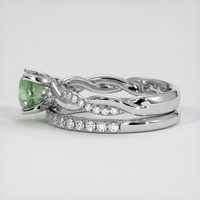 1.26 Ct. Sapphire Ring, 18K White Gold 4