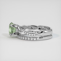 1.74 Ct. Sapphire Ring, 18K White Gold 4