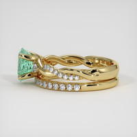 1.24 Ct. Gemstone Ring, 14K Yellow Gold 4