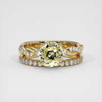 1.81 Ct. Sapphire Ring, 14K Yellow Gold 1