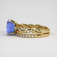 5.01 Ct. Sapphire Ring, 18K Yellow Gold 4