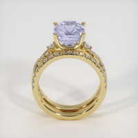 5.22 Ct. Sapphire Ring, 18K Yellow Gold 3
