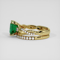 1.90 Ct. Emerald Ring, 18K Yellow Gold 4