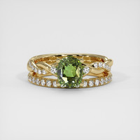 2.03 Ct. Gemstone Ring, 18K Yellow Gold 1