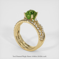2.03 Ct. Gemstone Ring, 18K Yellow Gold 2