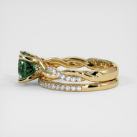 2.14 Ct. Sapphire Ring, 18K Yellow Gold 4
