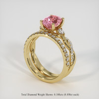 2.03 Ct. Sapphire Ring, 18K Yellow Gold 2