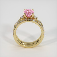 2.03 Ct. Sapphire Ring, 18K Yellow Gold 3