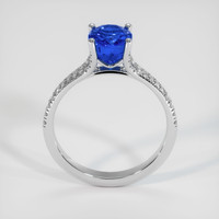 3.04 Ct. Blue Sapphire Ring, Platinum 950 3