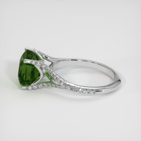 4.86 Ct. Bi Color Sapphire Ring, Platinum 950 4