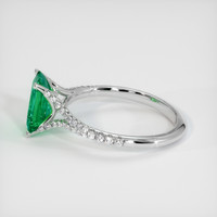 1.89 Ct. Emerald Ring, Platinum 950 4