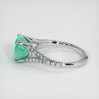 2.61 Ct. Emerald Ring, Platinum 950 4