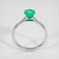 1.49 Ct. Emerald Ring, Platinum 950 3